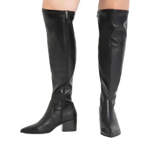 Eloquii RIKO Wide Calf Over The Knee Boots Size 9 Wide Like New Condition